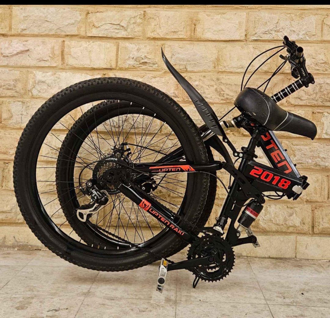Upten Foldable Bike Size 27.5 . Same as new less used